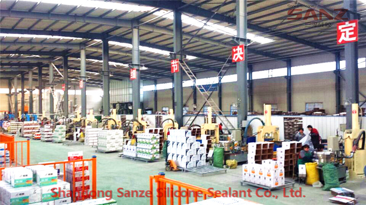Sanze silicone sealant workshop